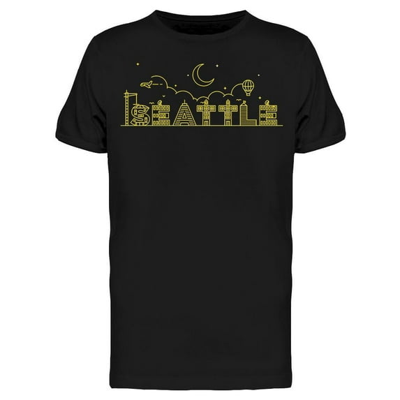 Cool Text: Seattle
T-Shirt Men -Image by Shutterstock, Male XX-Large
