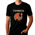 thumbnail image 1 of Cool Thanksgiving Shirt Funny Turkey Shirt Thanksgiving Outfit Fall Shirt Cool Thankful Shirts for Men, 1 of 6
