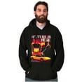 thumbnail image 1 of Cool The Future is Here Muscle Car Men's Big & Tall Graphic Hoodie Brisco Brands 5X, 1 of 6