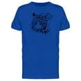 thumbnail image 1 of Cool Tiger Head, Grunge Sketch Tee Men's -Image by Shutterstock, 1 of 1