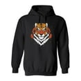 thumbnail image 1 of Cool Tiger Head Hoodie Men -Image by Shutterstock, Male 3X-Large, 1 of 4