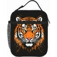 thumbnail image 1 of Cool Tiger Lunch Box Insulated For Women Men Detachable Handle Lunchbox Meal Tote Bag 10"Lx 8"Wx4"H, 1 of 6
