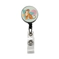 thumbnail image 1 of Cool Tiger Wearing Sunglasses Retractable Reel ID Badge Key Card Name Tag Holder with Clip, 1 of 7