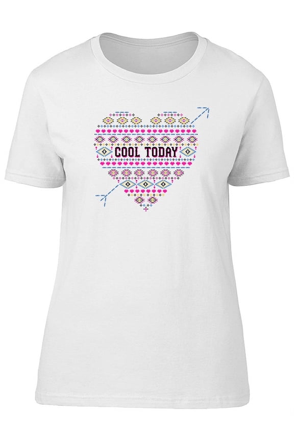 Cool Today Ethnict Heart Tee Women's -Image by Shutterstock