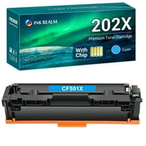 Ink realm 1-Pack Compatible Toner Replacement for HP CF501X Color LaserJet Pro M254dw M254dn M254nw, MFP-M281fdw MFP-M281fdn MFP-M281cdw MFP-M280nw Pritner Cyan