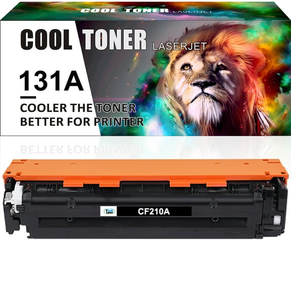 Cool Toner 1-Pack Compatible Toner Replacement for HP CF210A LaserJet Pro 200 Color M251n M251nw, MFP M276n M276nw Pritner Ink Black