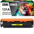 thumbnail image 1 of Cool Toner 1-Pack Compatible Toner Replacement for HP CF212A LaserJet Pro 200 Color M251n M251nw, MFP M276n M276nw Pritner Ink Yellow, 1 of 6