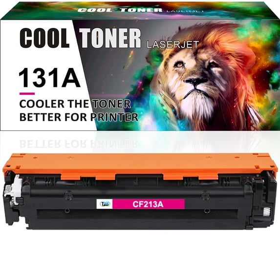 Cool Toner 1-Pack Compatible Toner Replacement for HP CF213A LaserJet Pro 200 Color M251n M251nw, MFP M276n M276nw Pritner Ink Magenta