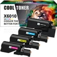 thumbnail image 1 of Cool Toner 4-Pack Compatible Toner for Xerox 106R01630 106R01627 106R01628 106R01629 Phaser 6000 6010 Workcentre 6015 Printer Ink Black,Cyan,Magenta,Yellow, 1 of 7