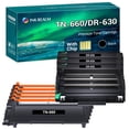 thumbnail image 1 of Ink realm 8-Pack Compatible Toner Drum Unit Set Printer Replacement Kit for TN-660 TN660 TN 660 TN-630 DR-630 (5 x TN-660 + 3 x DR-630 Drum Unit), 1 of 9