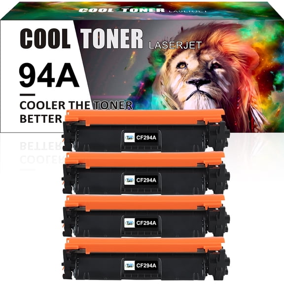 Cool Toner 94A Toner Cartridge Compatible for HP 94A CF294A Laserjet Pro M118dw MFP M148dw M148fdw M149fdw M148 M118 M149 Printer Ink Black, 4-Pack