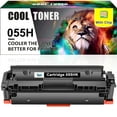 thumbnail image 1 of Cool Toner Compatible Toner Cartridge for Canon 055H Black with Chip for Use with Canon imageCLASS MF744Cdw MF745CDW MF741CDW MF743Cdw LBP664CX MF746Cdw Printer Ink (1-Pack), 1 of 6