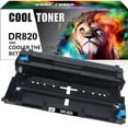 thumbnail image 1 of Cool Toner Compatible Drum Unit Replacement for Brother DR-820 High Yield (Black, 1-Pack), 1 of 7