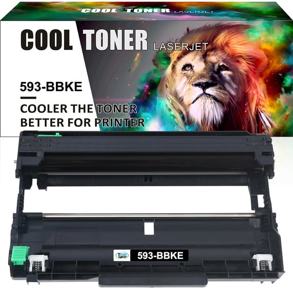 Cool Toner Compatible Drum Unit Replacement for Dell 593-BBKE for Use with E310dw E514dw E515dn E515dw High Yield (Black,1-Pack)