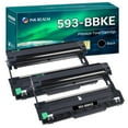 thumbnail image 1 of Cool Toner Compatible Drum Unit Replacement for Dell 593-BBKE for Use with E310dw E514dw E515dn E515dw High Yield (Black,2-Pack), 1 of 8