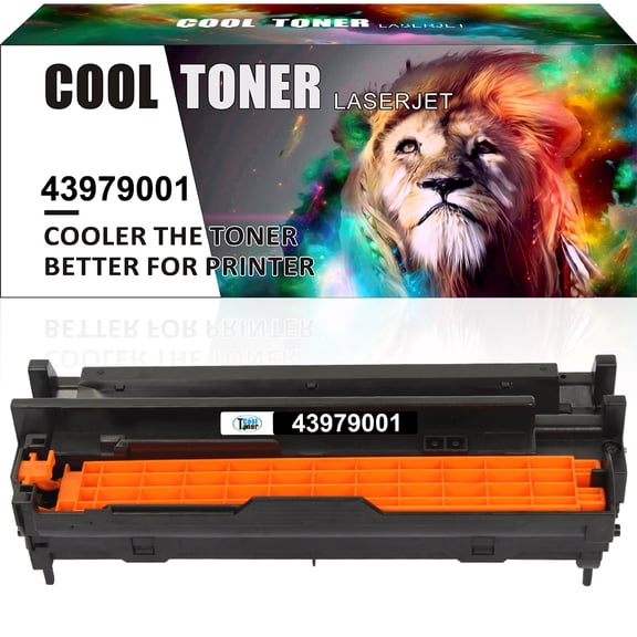 Cool Toner Compatible Drum Unit for OKI 43979001 B410 B410DN B420 B420DN B430 B430D B430DN B440 MB460 MB470 MB470 MFP MB480 MB480 MFP (Black, 1 Pack)