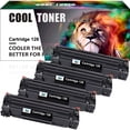 thumbnail image 1 of Cool Toner Compatible Toner Replacement for Canon 126 Toner Cartridge for use with ImageClass LBP6200d and LBP6230dw LBP-6230dn LBP-6230 Wireless Laser Printers(Black, 4-Pack), 1 of 6