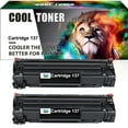 thumbnail image 1 of Cool Toner Compatible Toner Cartridge Replacement for Canon 137 CRG137 Toner ImageClass MF216n MF227dw MF236n MF249dw MF244dw MF247dw MF229dw MF232w MF212w D570 LPB151dw Printer Ink Black, 2-Pack, 1 of 9