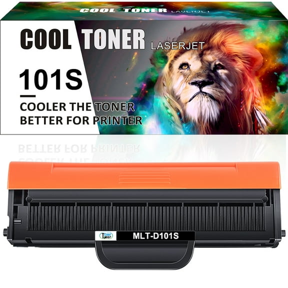 Cool Toner Compatible Toner Cartridge Replacement for Samsung MLT-D101S for ML-2166W ML-2160 ML-2165 SCX-3405W ML-2165W SCX-3405FW SCX-3400 SCX-3401FH Printer(Black, 1-Pack)