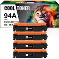 thumbnail image 1 of Cool Toner Compatible Toner Cartridge Replacement for HP 94A CF294A High Yield (Black, 4-Pack), 1 of 7