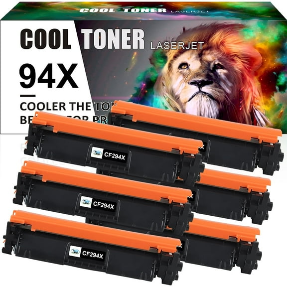 Cool Toner Compatible Toner Cartridge Replacement for HP 94X CF294X High Yield (Black, 6-Pack)