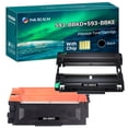 thumbnail image 1 of Ink realm Compatible Toner + Drum Unit Replacement for Dell 593-BBKD 593-BBKE (2 x 593-BBKD Toner + 1 x 593-BBKE Drum Unit), 1 of 7