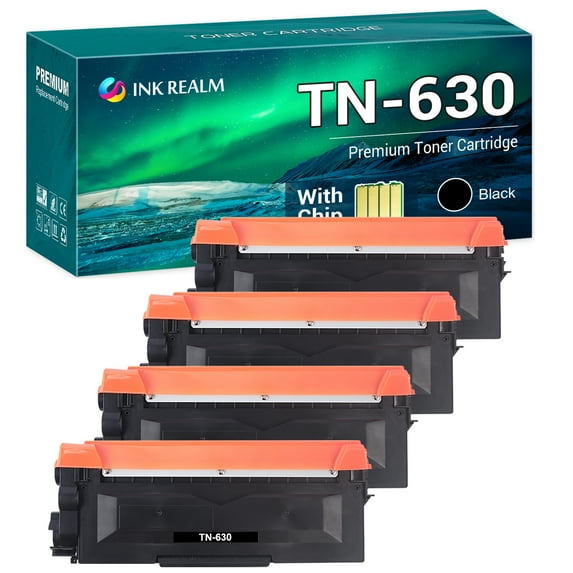 Cool Toner Compatible Toner Replacement for Brother TN630 TN-630 HL-L2380DW L2300D L2340DW MFC-L2740DW L2700DW L2700DW L2700DW Printer (Black, 4 Pack)