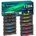 thumbnail image 1 of Cool Toner Compatible Toner Replacement for HP CE320A CE321A CE323A CE322A LaserJet Pro CP1525N CP1525NW CM1415FN CM1415FNW MFP Printer Ink (Black*3,Cyan*3,Magenta*3,Yellow*3,12-Pack), 1 of 8