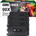 thumbnail image 1 of Cool Toner Compatible Toner Replacement for HP CE390X LaserJet Enterprise M4555 MFP series LaserJet Enterprise 600 M602 series 600 M603n M603dn Printer Ink (Black,3-Pack), 1 of 7
