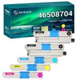 thumbnail image 1 of Cool Toner Compatible Toner Replacement for OKI 46508704 46508703 46508702 46508701 for C332dn C332 MC363dn MC363 （2 * Black,Cyan,Magenta,Yellow, 5-Pack), 1 of 7