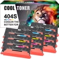 thumbnail image 1 of Cool Toner Compatible Toner Replacement for Samsung CLT-K404S  for SL-C430W SL-C480FW SL-C480W k404 y404 c480 c430 Printer Ink（3 * Black,3 * Cyan,3 * Magenta,3 * Yellow, 12-Pack), 1 of 7