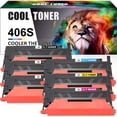 thumbnail image 1 of Cool Toner Compatible Toner Replacement for Samsung CLT-K406S C406S M406S Y406S XAA Xpress C460W C410W CLP-360 365W CLX-3300 3306W 3306FN Printer Ink (Black*3,Cyan,Magenta,Yellow,6-Pack), 1 of 7