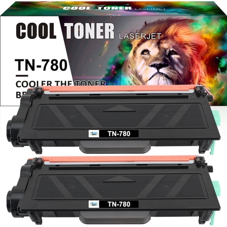 Cool Toner Compatible Toner Replacement for Brother TN780 TN-780 MFC 8950DW HL-6180DW 6180DWT Printer (Black, 2 Pack)