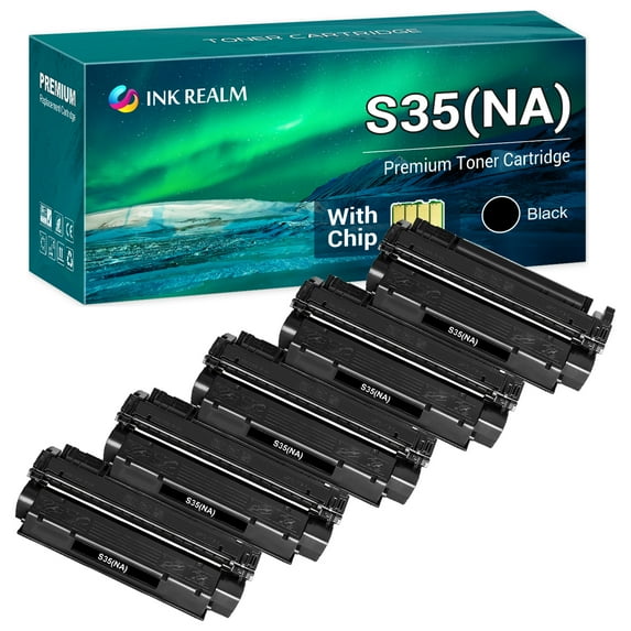 Cool Toner Compatible Toner Replacement for Canon S35(NA) High Yield (Black, 5-Pack)