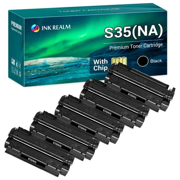Cool Toner Compatible Toner Replacement for Canon S35(NA) High Yield (Black, 5-Pack)