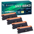 thumbnail image 1 of Cool Toner Compatible Toner Replacement for Dell 593-BBKD High Yield (Black, 4-Pack), 1 of 8