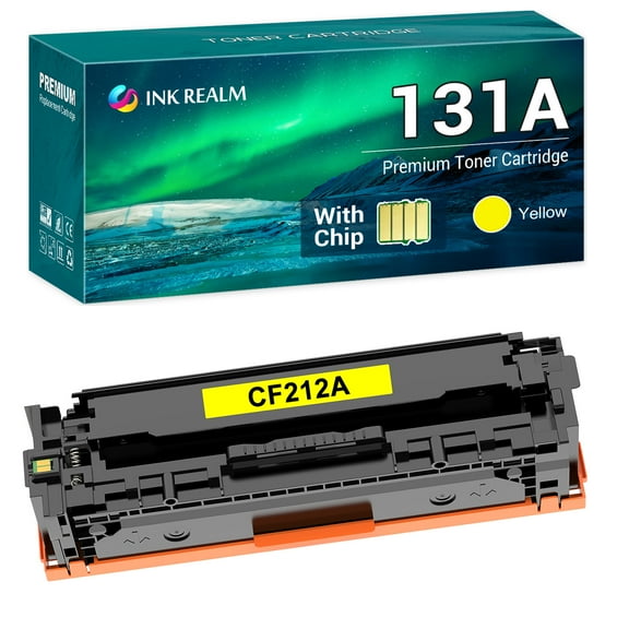Cool Toner Compatible Toner Replacement for HP 131A CF210X Pro 200 Color MFP M276nw M251nw M251n M276n Printer Ink（Yellow, 1-Pack)