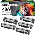 thumbnail image 1 of Cool Toner Compatible Toner Replacement for HP 48A CF248A to Use with HP LaserJet Pro M15a M15w M16a M16w HP LaserJet MFP M28w M29w (Black,5 Pack), 1 of 8