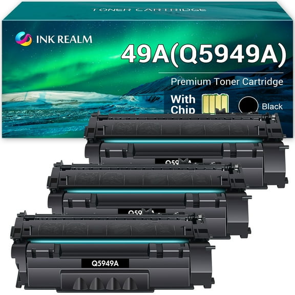 Cool Toner Compatible Toner Replacement for HP 49A Q5949A High Yield (Black, 3-Pack)