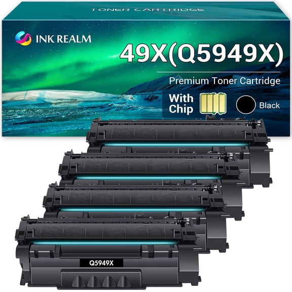Cool Toner Compatible Toner Replacement for HP 49X Q5949X High Yield (Black, 4-Pack)