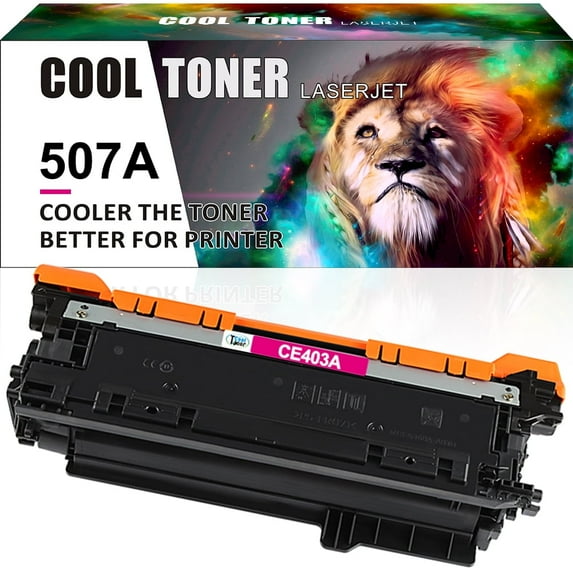 Cool Toner Compatible Toner Replacement for HP 507A CE403A High Yield (Magenta, 1-Pack)