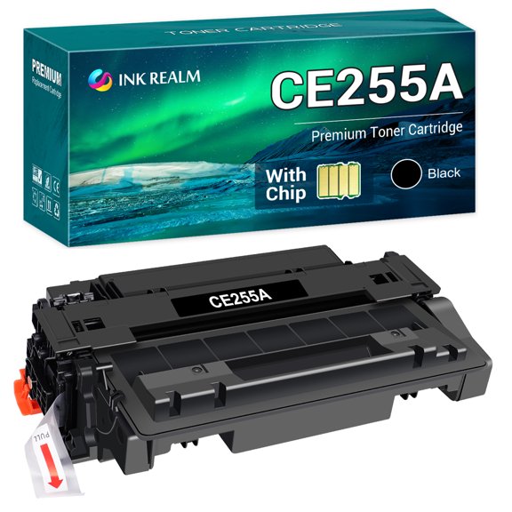 Cool Toner Compatible Toner Replacement for HP 55A CE255A High Yield (Black, 1-Pack)