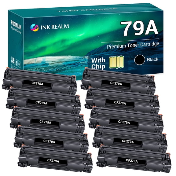 Cool Toner Compatible Toner Replacement for HP 79A CF279A High Yield (Black, 10-Pack)