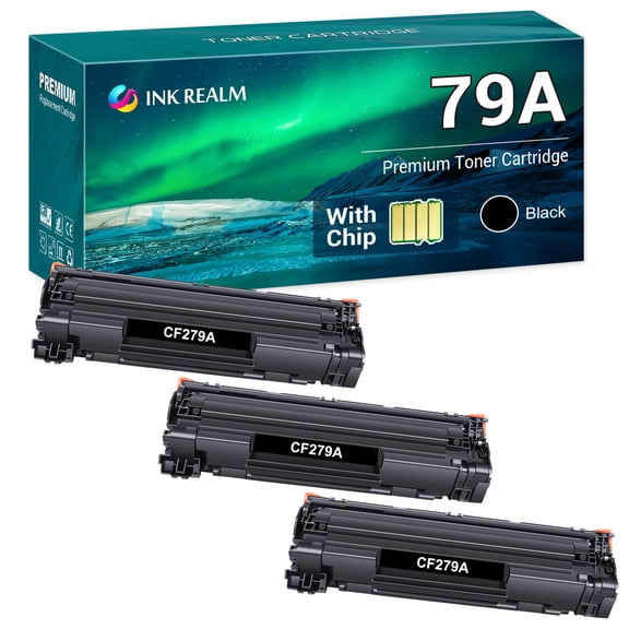 Cool Toner Compatible Toner Replacement for HP 79A CF279A High Yield (Black, 3-Pack)