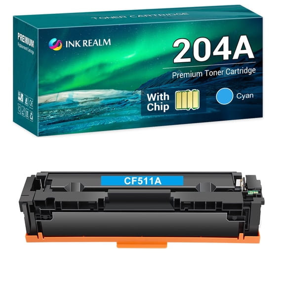 Cool Toner Compatible Toner Replacement for CF511A 204A use for Color MFP M180nw M180n M181fw M154nw M154a (Cyan, 1-Pack)