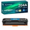 thumbnail image 1 of Cool Toner Compatible Toner Replacement for HP CF511A 204A use for Color MFP M180nw M180n M181fw M154nw M154a （Cyan, 1-Pack), 1 of 8