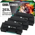 thumbnail image 1 of Cool Toner Compatible Toner Replacement for Samsung MLT-D203L 203L High Yield (Black, 3-Pack), 1 of 7