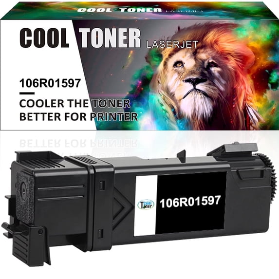 Cool Toner Compatible Toner Replacement for Xerox 106R01597 Phaser 6505dn 6505n 6500dn 6500n Printer Ink (Black, 1-Pack)
