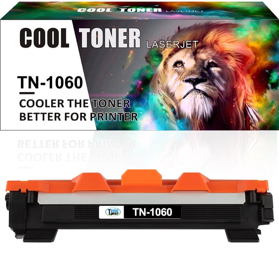 Cool Toner Compatible Toner for Brother TN1060 TN-1060 HL-1110 1112 1212W MFC-1810 1910W DCP-1510 1510R 1610W 1612W Printers(Black, 1 Pack)