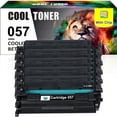 thumbnail image 1 of Cool Toner Compatible Toner for Canon 057 CRG-057 with chip imageCLASS MF445dw MF448dw LBP226dw Printer Ink (Black, 5-Pack), 1 of 7
